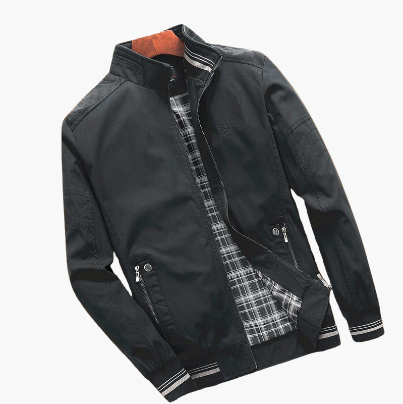 Men's Bomber Jacket – Fashionable Spring and Summer Coat, Casual Style, Perfect for Every Outfit