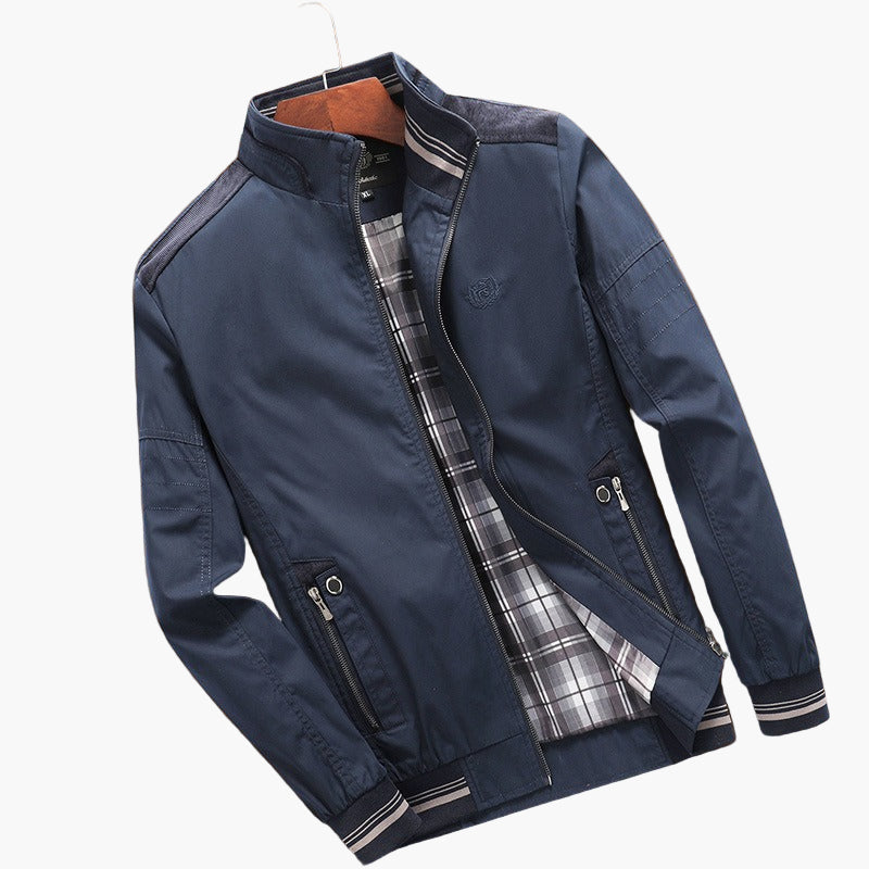 Men's Bomber Jacket – Fashionable Spring and Summer Coat, Casual Style, Perfect for Every Outfit
