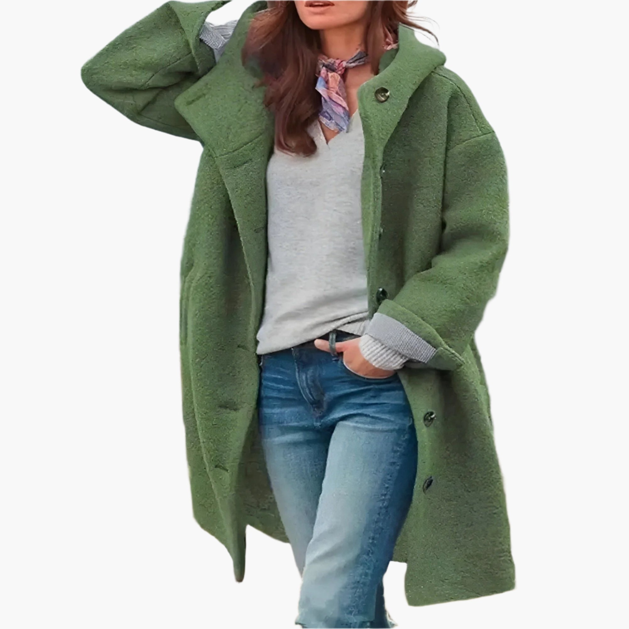 Women's Casual Long Winter Coat – Stylish Warm Jacket for Every Occasion