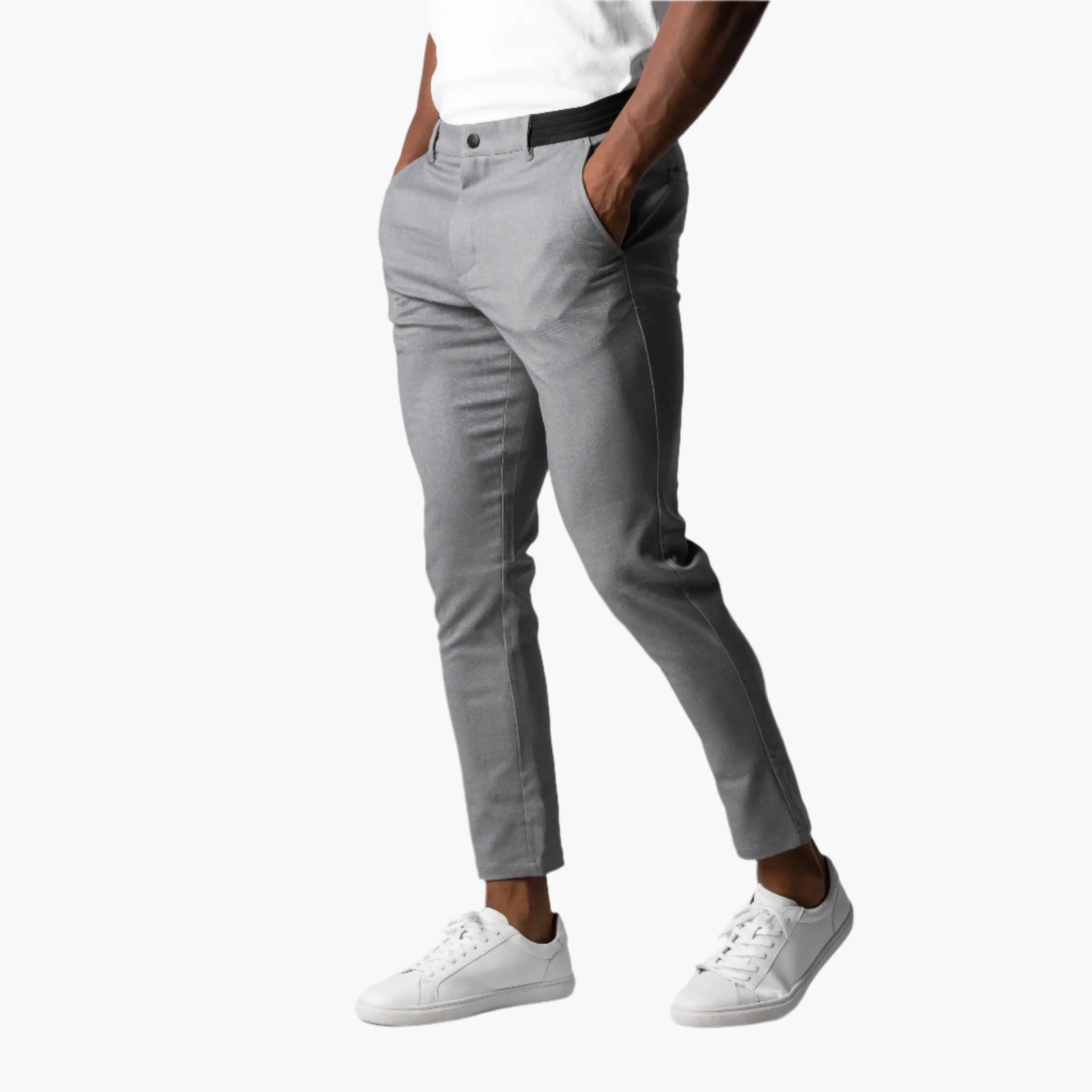 Men's Slim-Fit Chino Pants – Modern and Comfortable for Work and Leisure