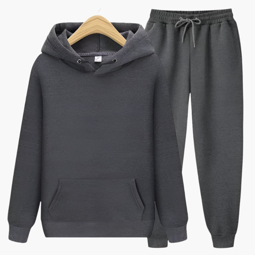 Men's Jogging Suit Hoodie & Jogging Pants Set – Comfortable Lounge & Sporty Casual