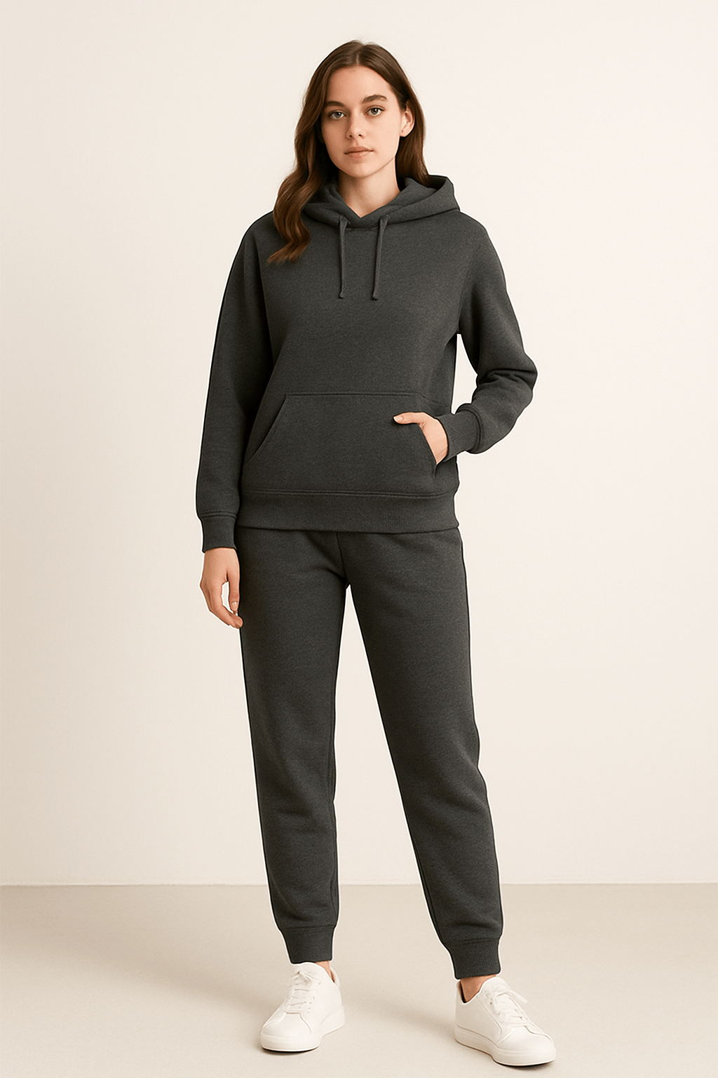 Men's Jogging Suit Hoodie & Jogging Pants Set – Comfortable Lounge & Sporty Casual