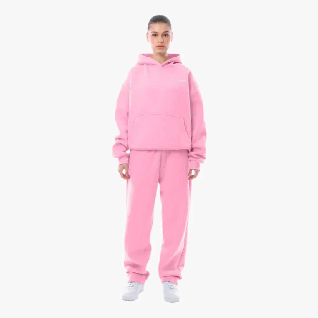 Women's 2-piece tracksuit – hoodie & jogging pants for sport and lounge