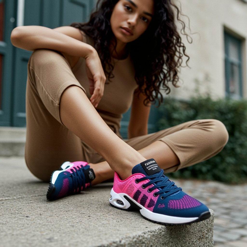 Women's Orthopedic Sports Shoes for Comfort and Active Use